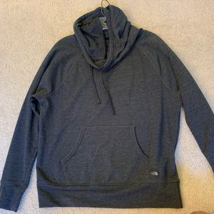 North face cowl neck hoodie